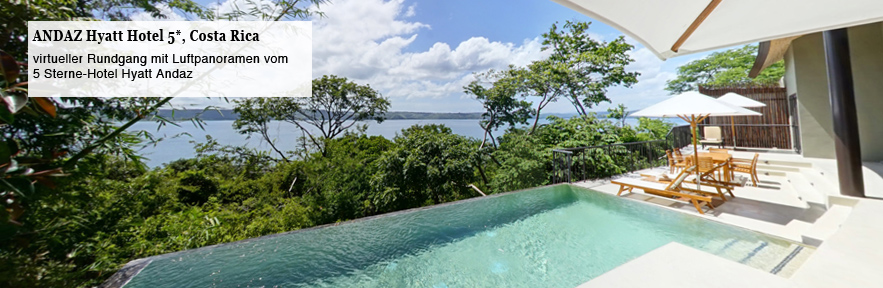 360 Grad Rundgang Tour Andaz Costa Rica