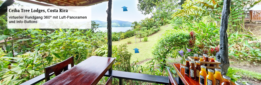 360 Grad Rundgang Tour Ceiba Tree Lodges Costa Rica